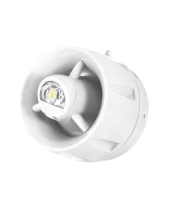 CTEC EVAC-ALERT Self Testing White Evacuation Alert Sounder/Visual Alarm Device