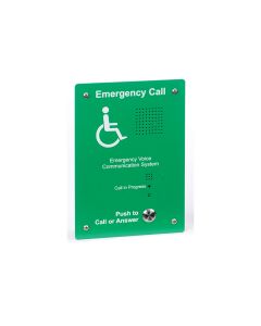 C-TEC SigTEL Green handsfree EVC outstation, flush
