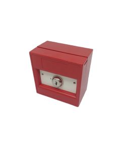 KAC Red Manual Call Point, 2 Position, Untrapped Keyswitch