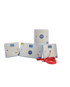 Assis Call Remote kit, c/w 1 x ViaC-1ZC, 1 x ViAC-ODP, 1 x ViAC-CNP, 1 x ViAC-CPP, 1 x alarm fitted sticker, 1 x operating instructions sticker.